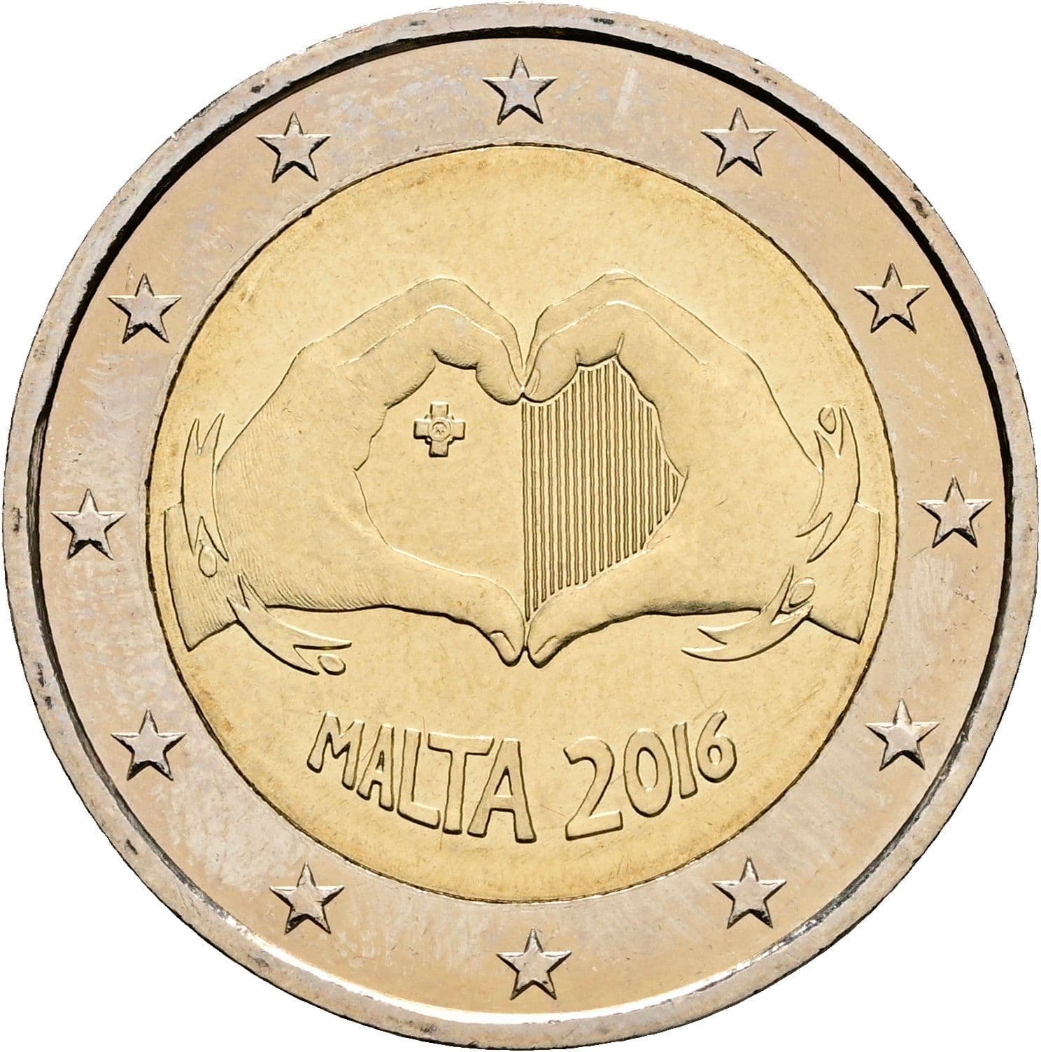 2 Euro 2016 – Rückseite