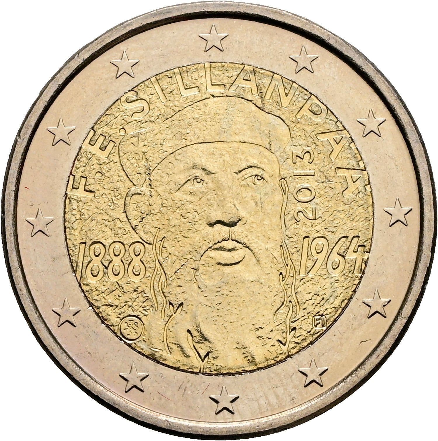 2 Euro 2013 – Rückseite