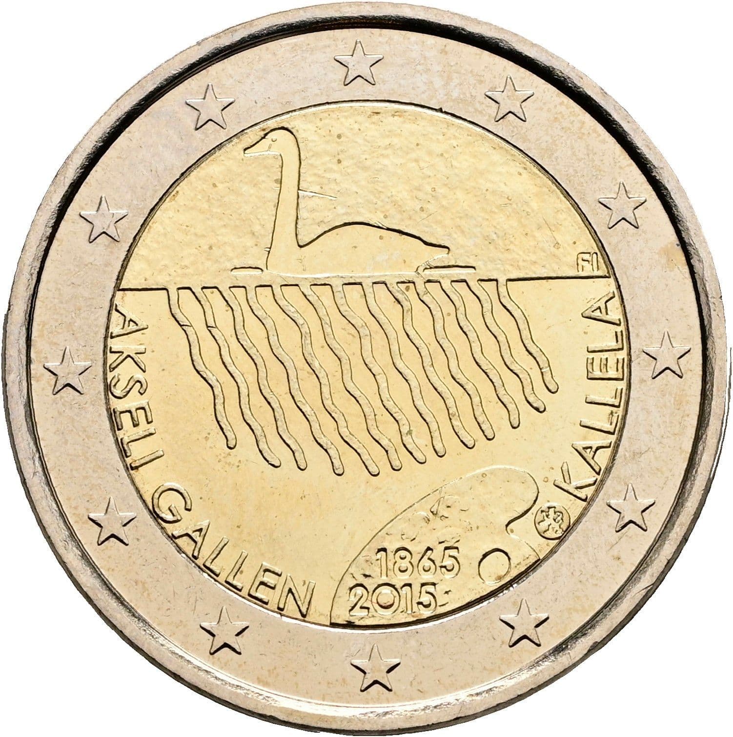 2 Euro 2015 – Rückseite