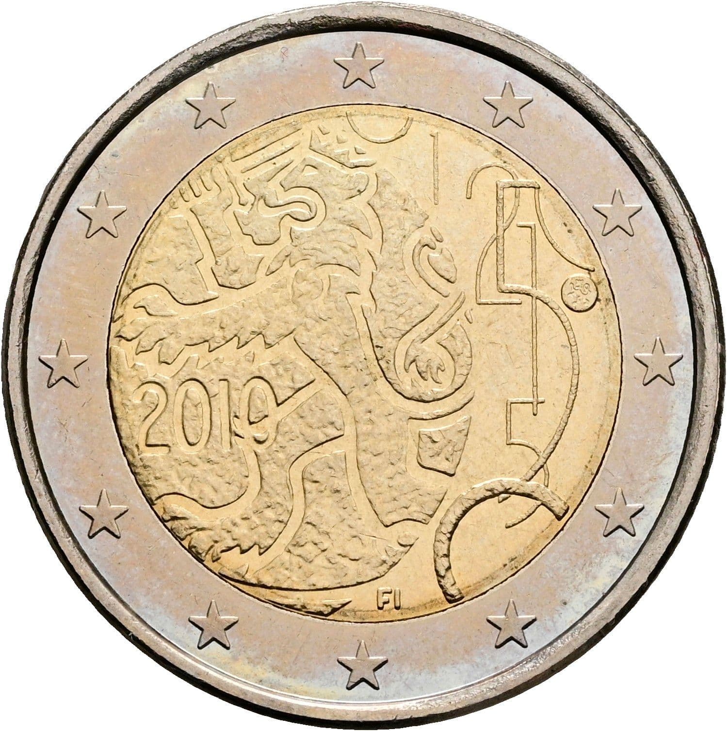 2 Euro 2010 – Rückseite