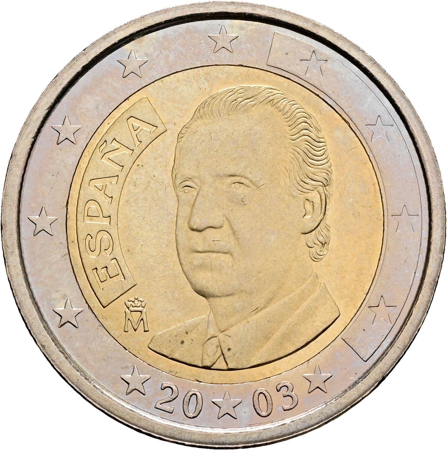 2 Euro 2003 – Rückseite