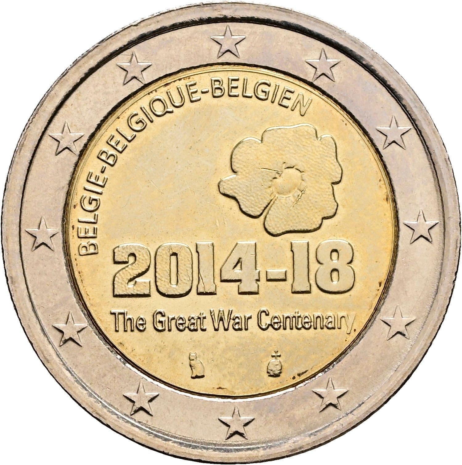 2 Euro 2014 – Rückseite