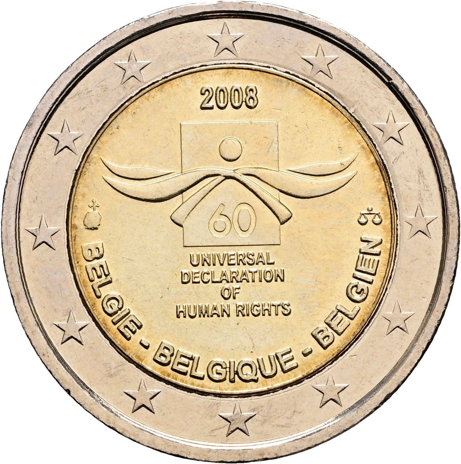 2 Euro 2008 – Rückseite