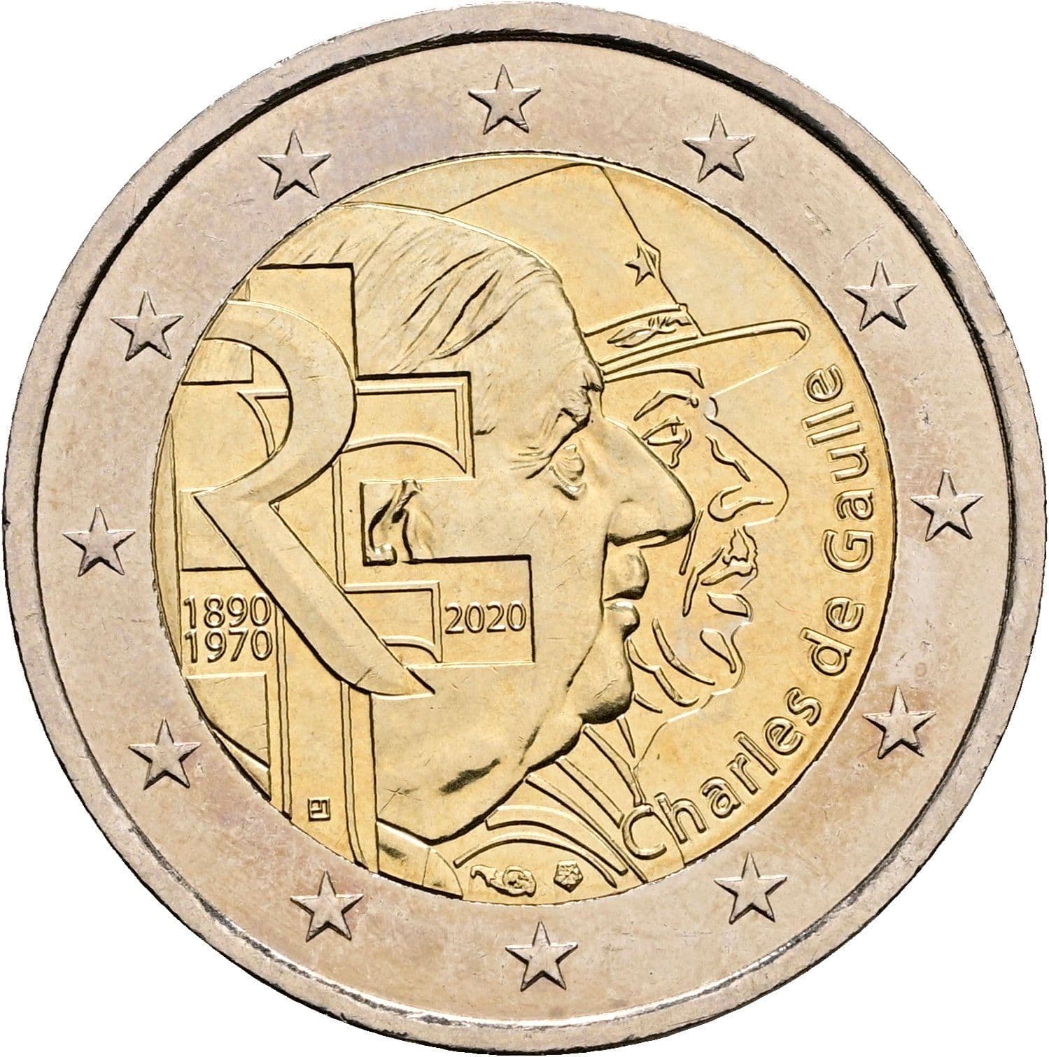2 Euro 2020 – Rückseite