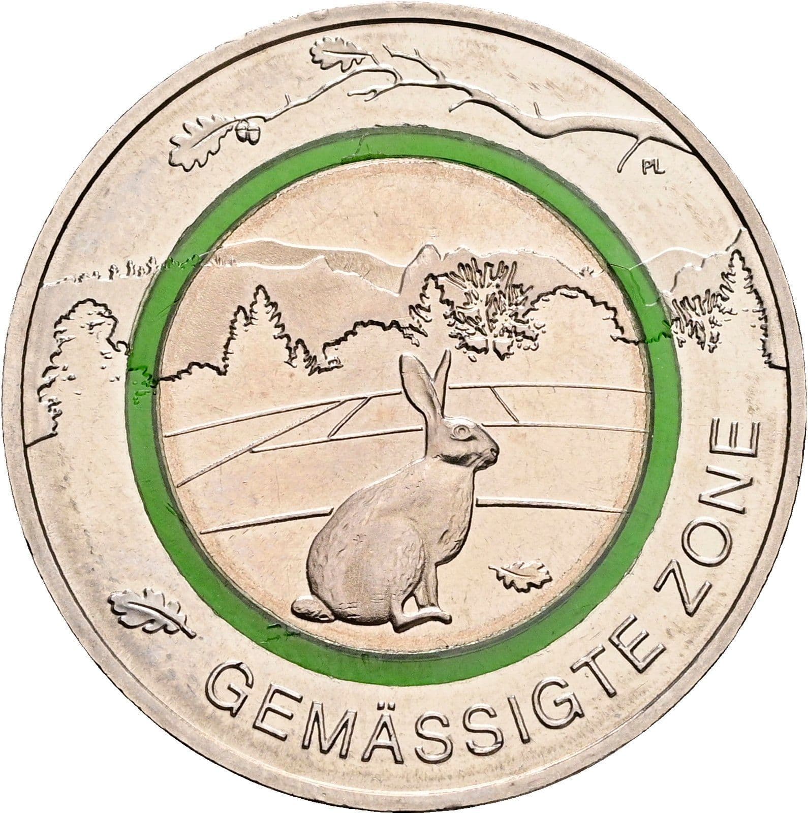 5 Euro 2019 G – Vorderseite