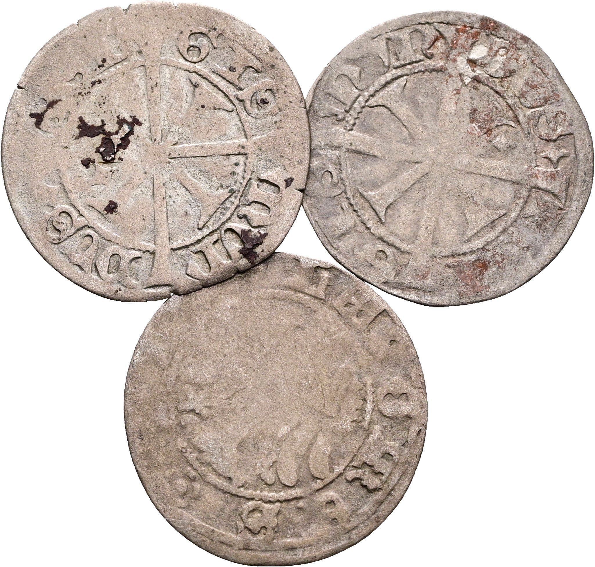 Lot 3 Etschkreuzer Tirol ohne Jahr (1439-1490) – Rückseite
