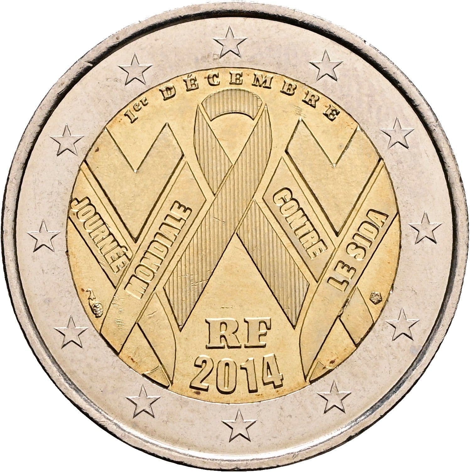 2 Euro 2014 – Rückseite
