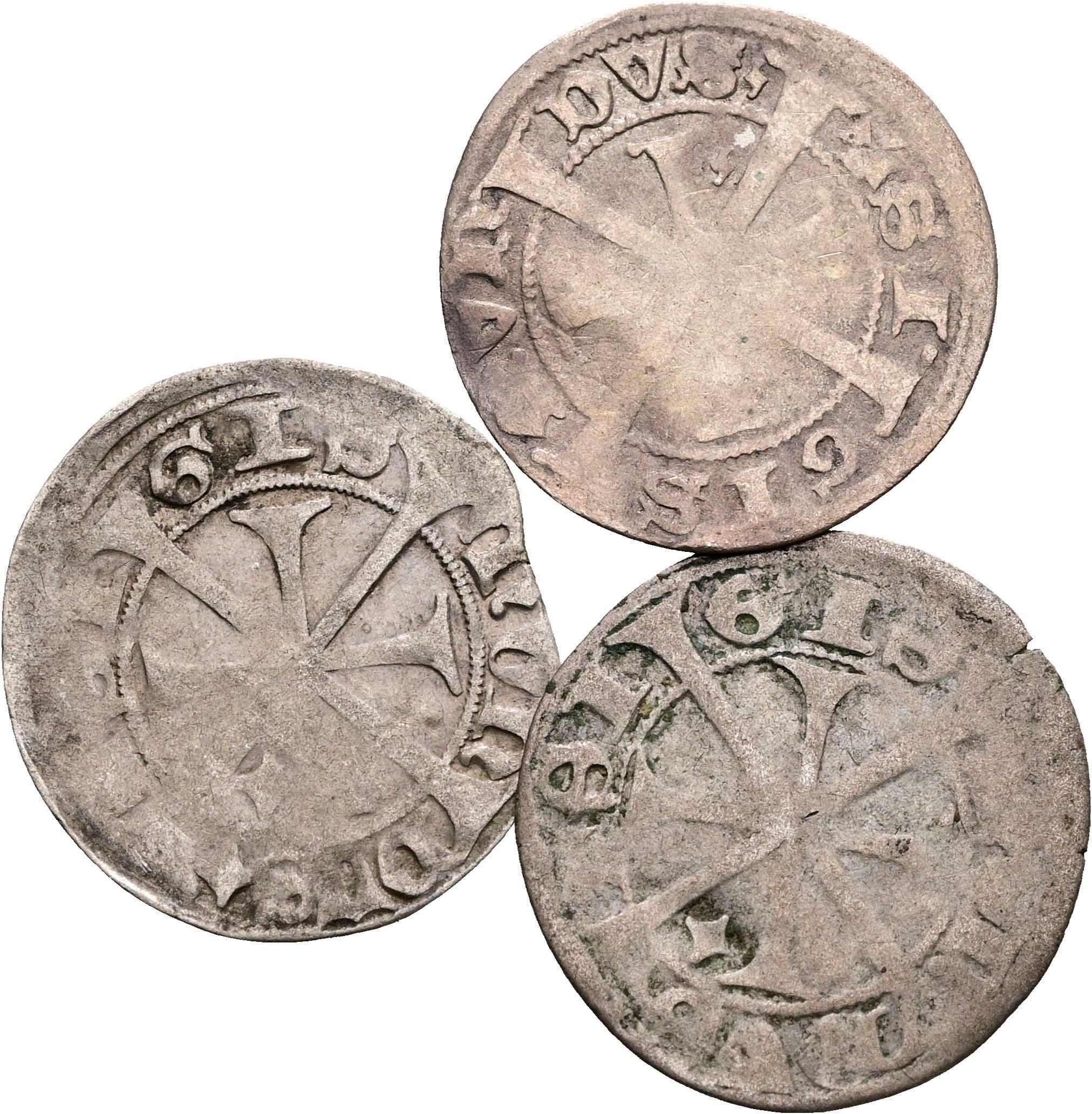 Lot 3 Etschkreuzer Tirol ohne Jahr (1439-1490) – Vorderseite