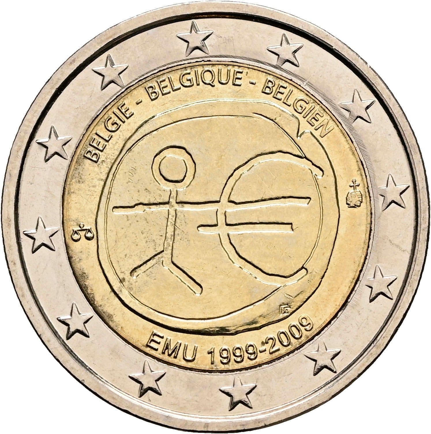 2 Euro 2009 – Rückseite