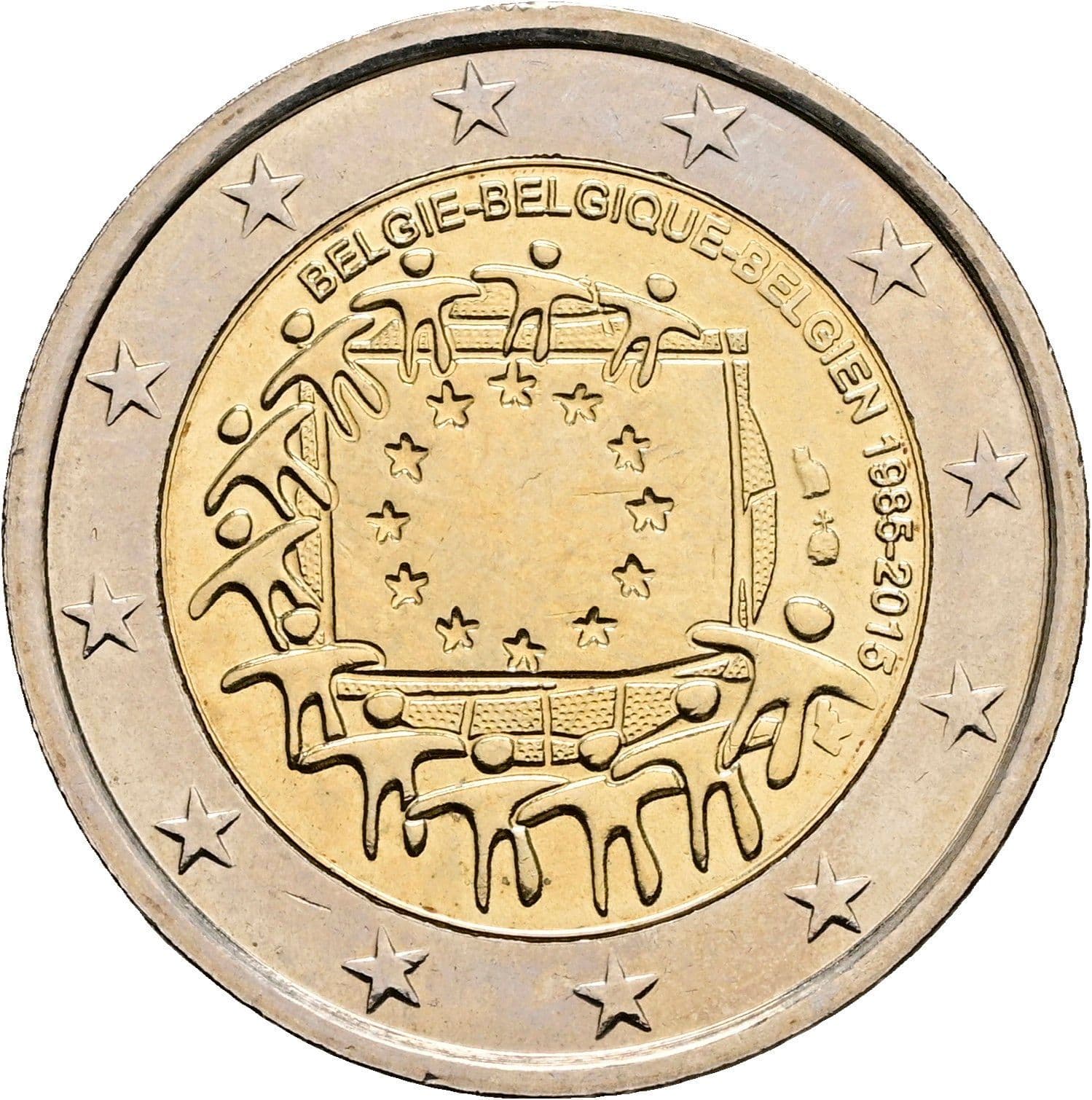 2 Euro 2015 – Rückseite