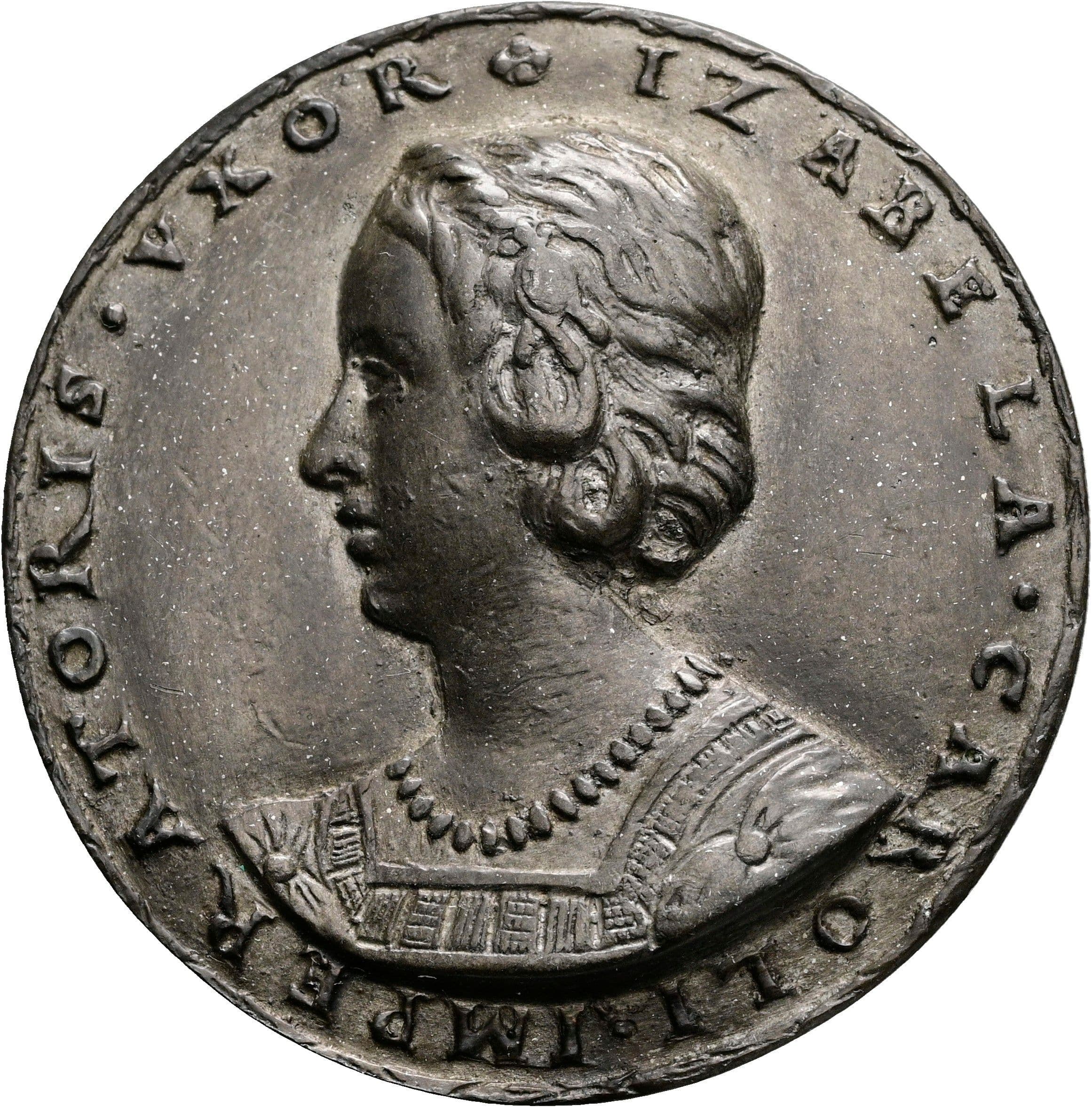 Zinngussmedaille Karl V. 1506-1556 1530 (späterer Guss) – Rückseite
