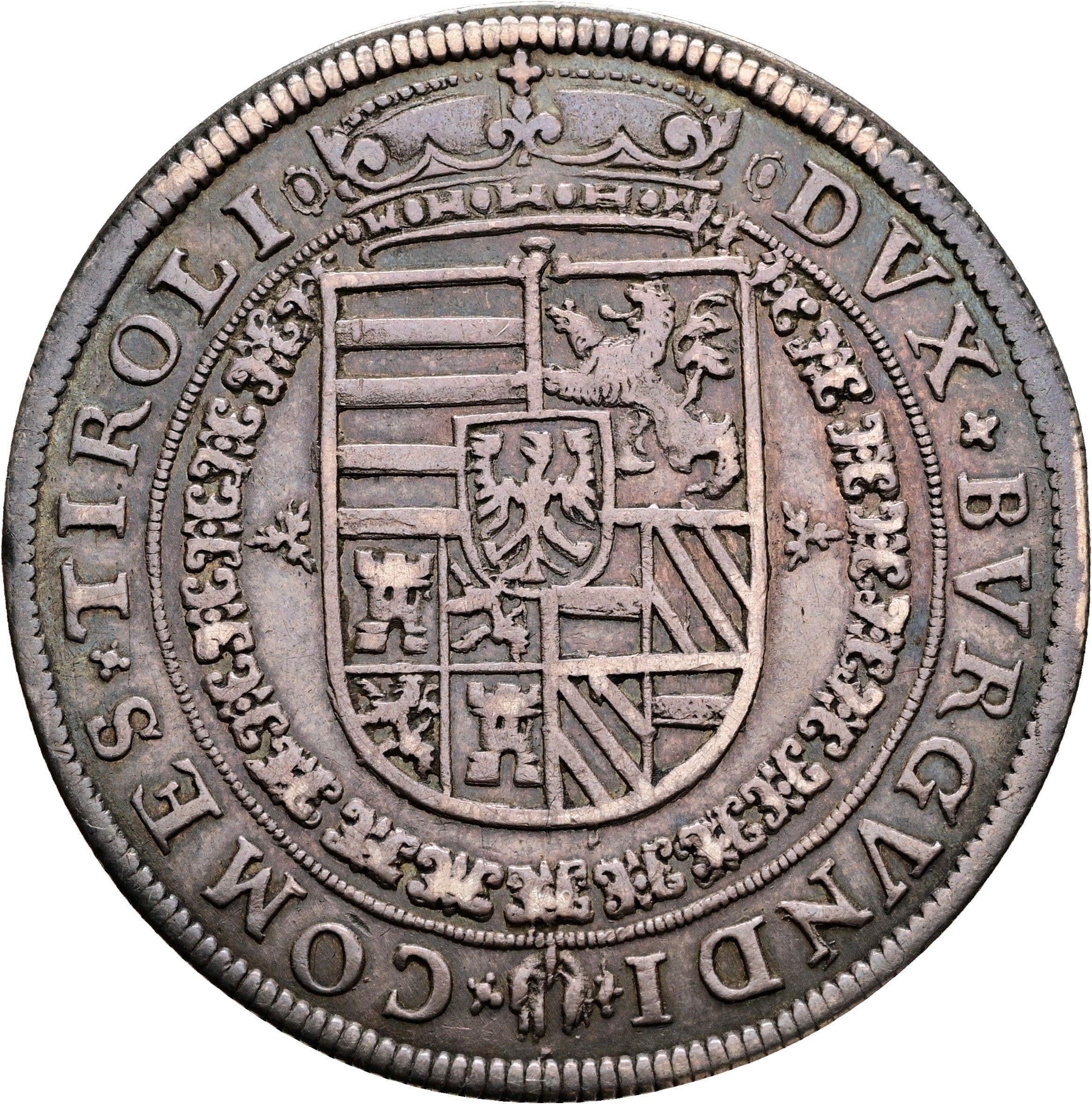 Taler Erzherzog Ferdinand II. 1564-1595 ohne Jahr – Rückseite