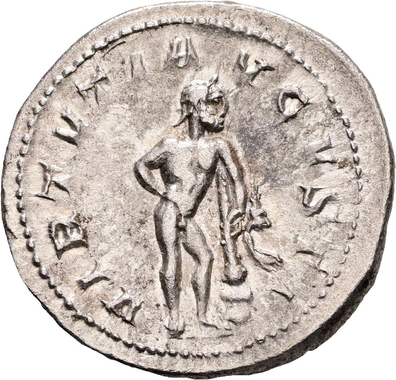 Antoninian Gordianus III. Pius 238-244 AC Rom ohne Jahr – Rückseite