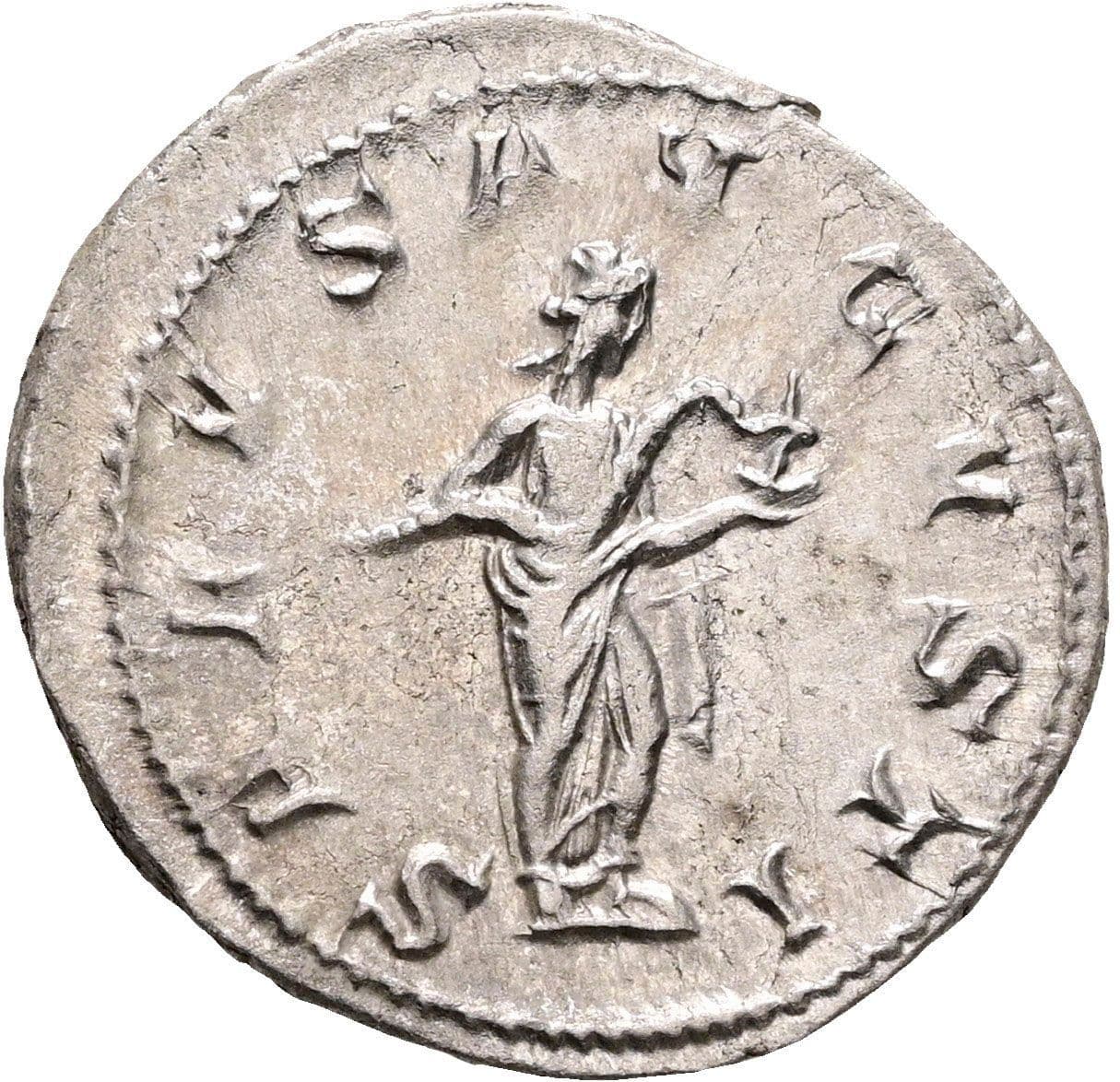 Denar Gordianus III. Pius 238-244 AC Rom ohne Jahr (241 AC) – Rückseite