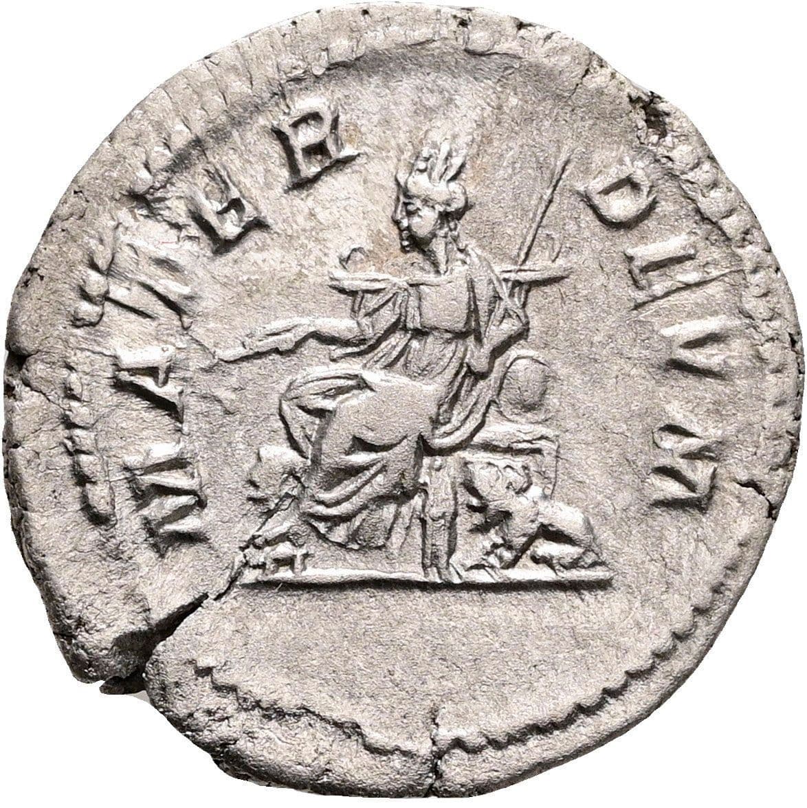Denar Julia Domna 193-217 AC Rom ohne Jahr (205 AC) – Rückseite