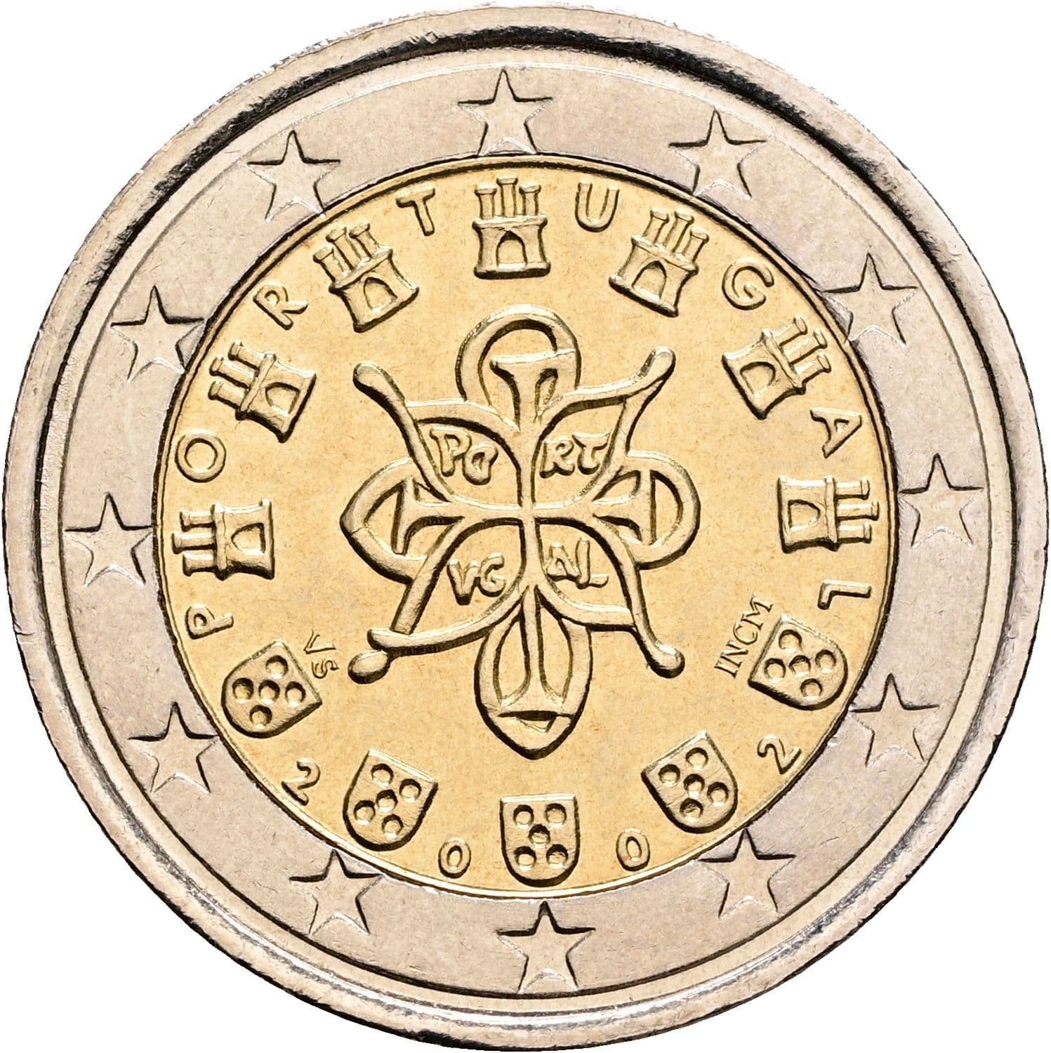 2 Euro 2002 – Rückseite