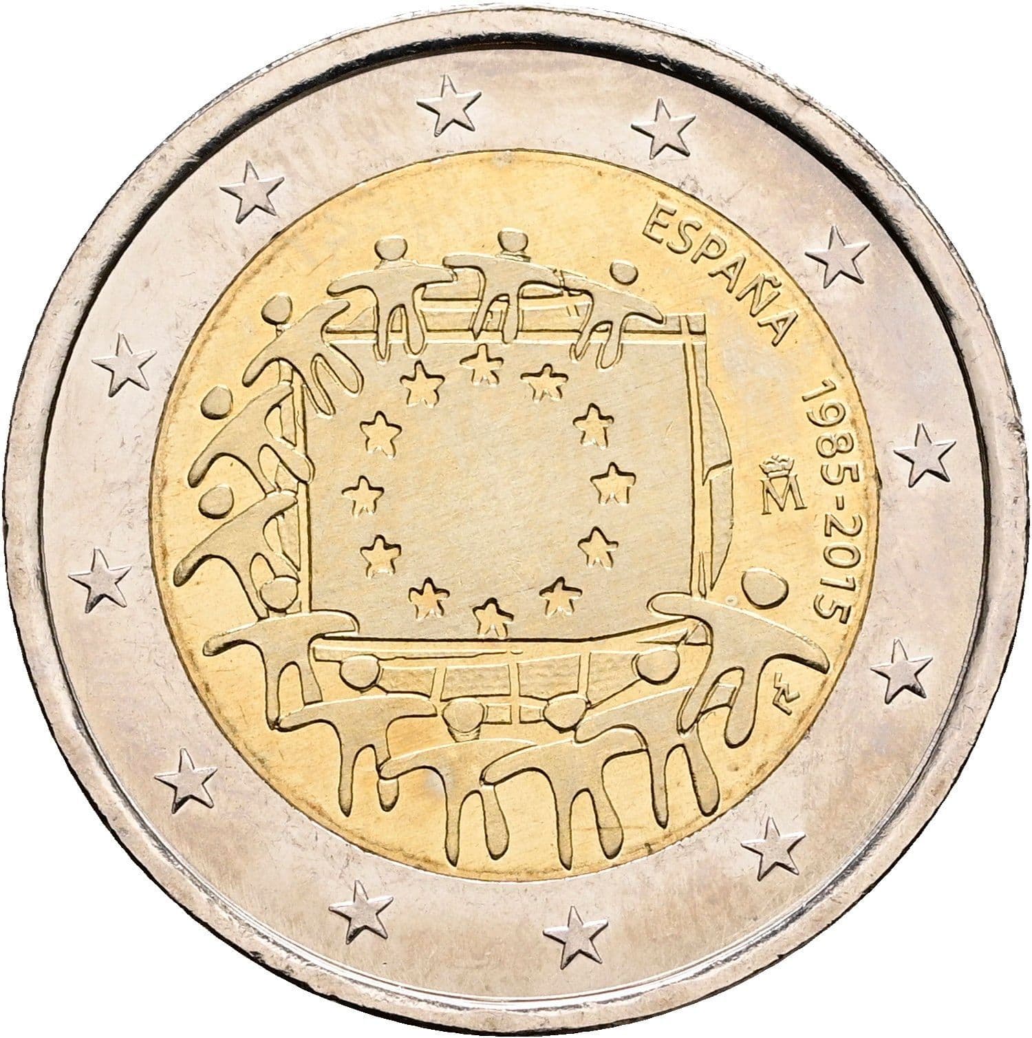 2 Euro 2015 – Rückseite