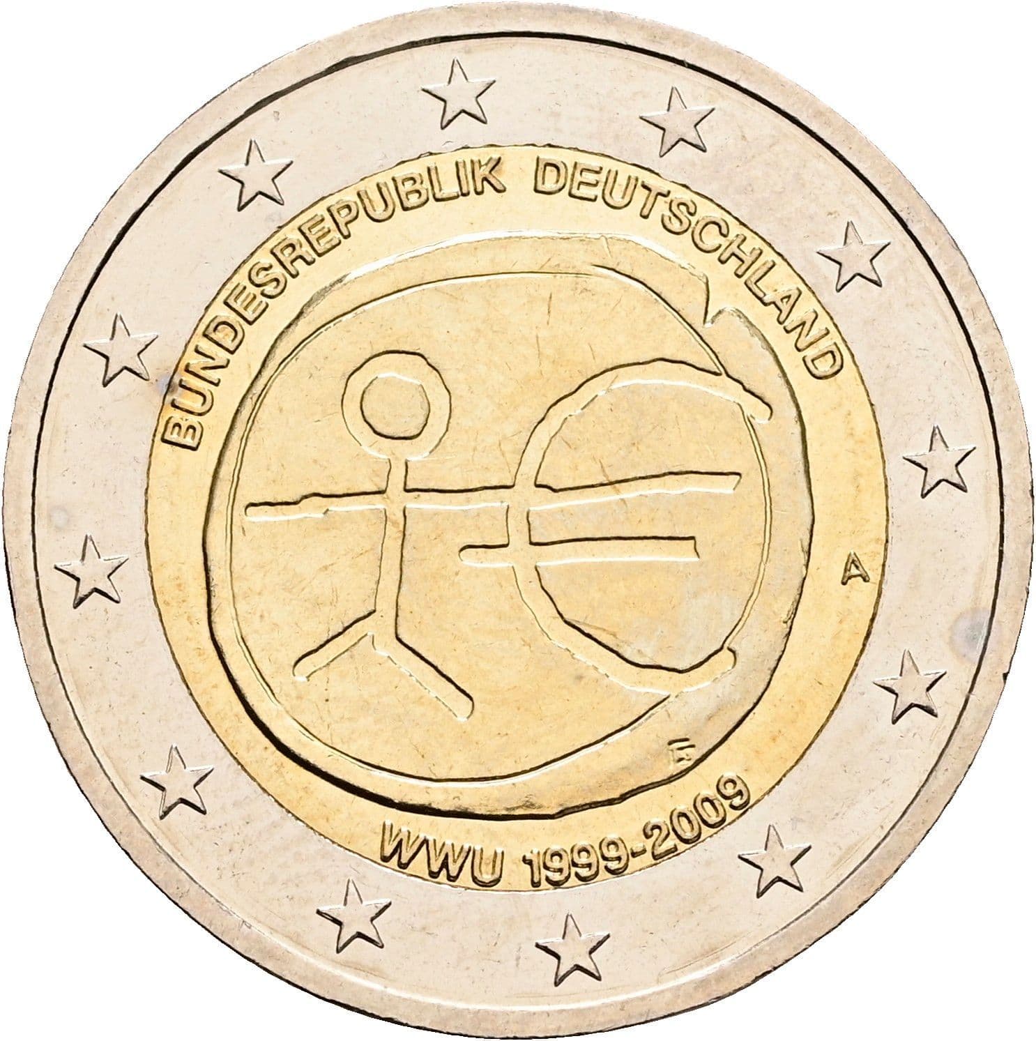 2 Euro 2009 A – Rückseite