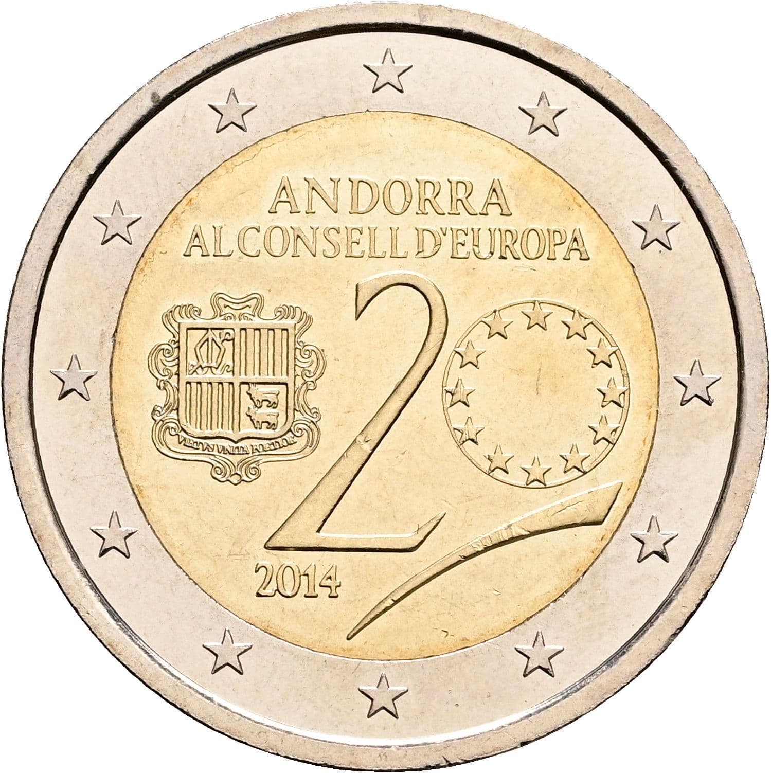 2 Euro 2014 – Rückseite