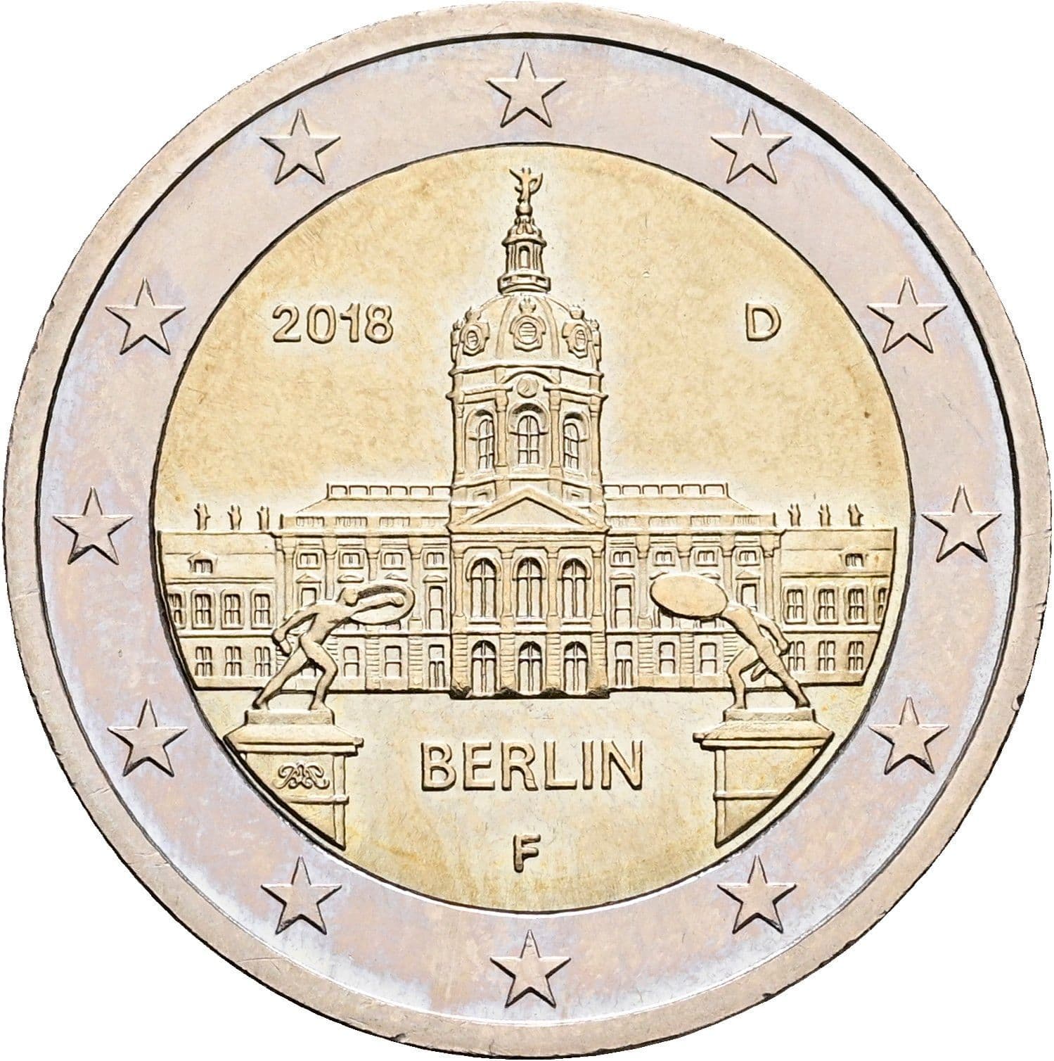 2 Euro 2018 D – Rückseite