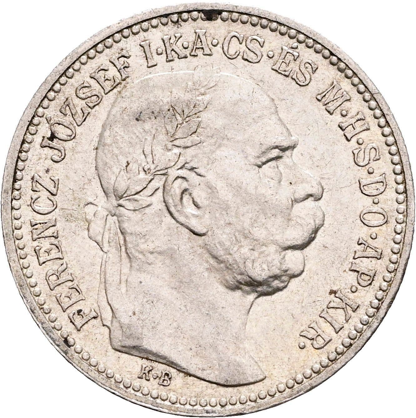 1 Korona Franz Joseph I. 1848-1916 Kremnitz 1915 KB – Vorderseite