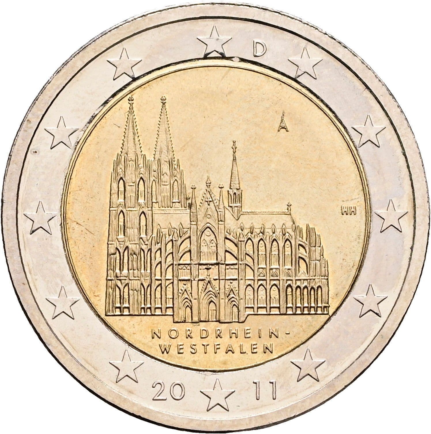 2 Euro 2011 A – Rückseite