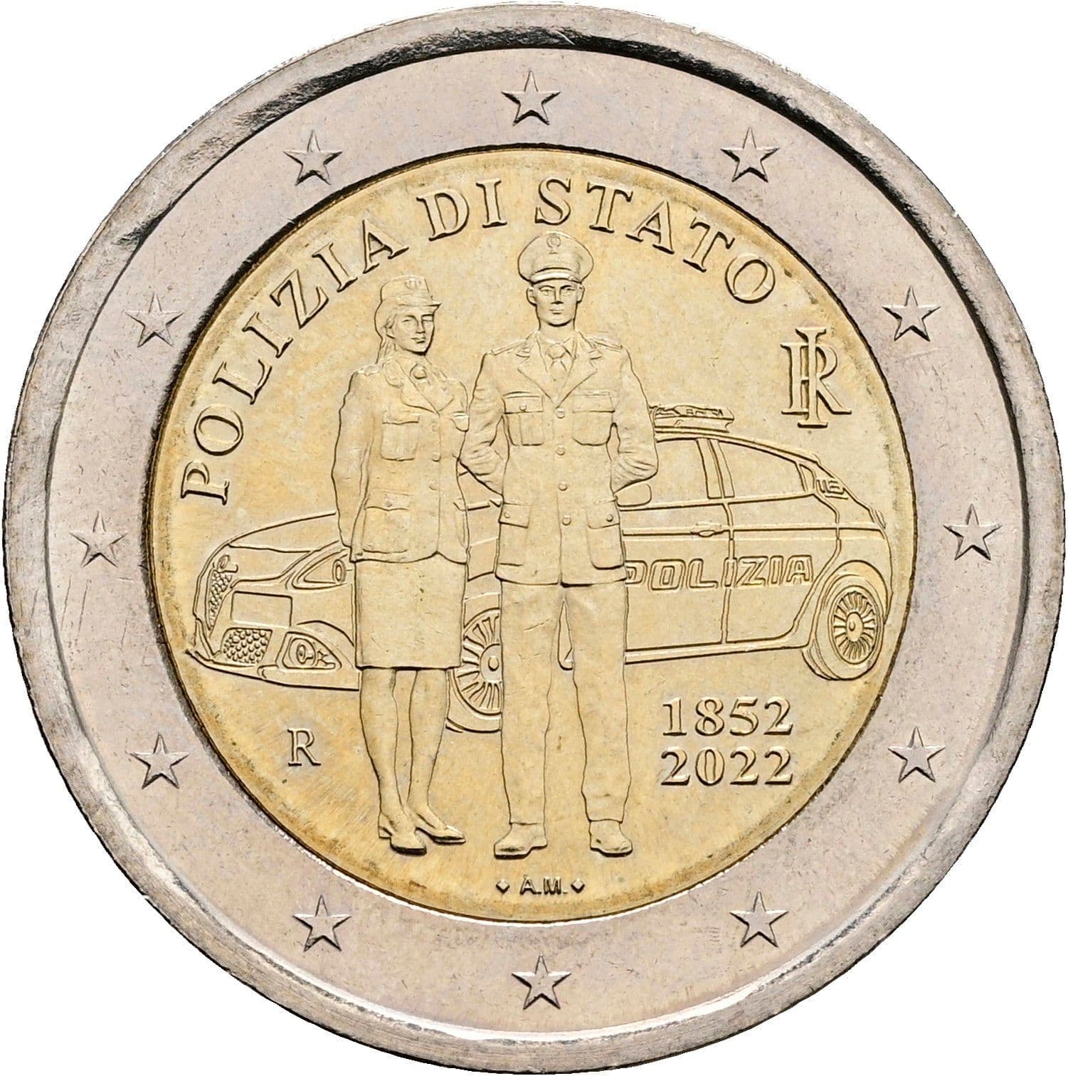 2 Euro 2022 – Rückseite