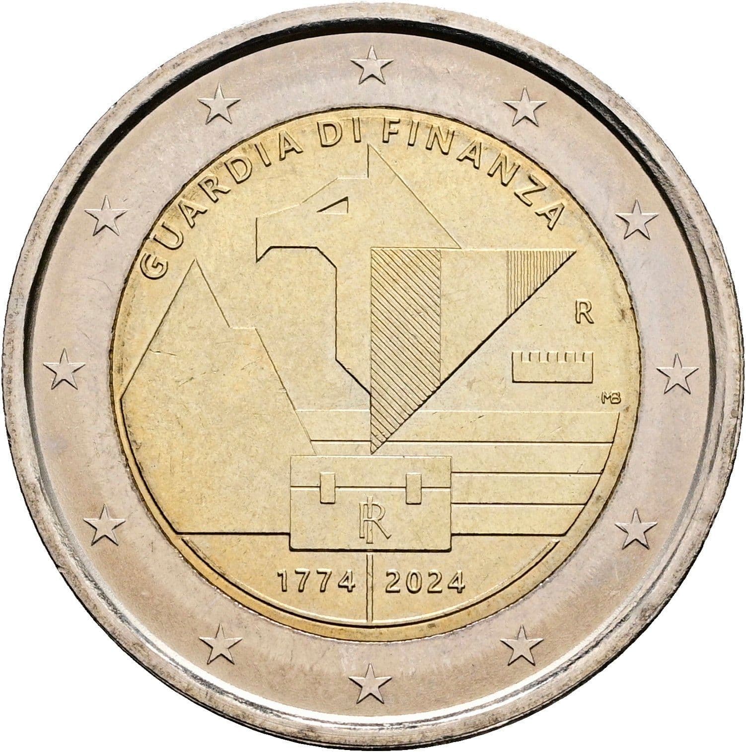 2 Euro 2024 – Rückseite