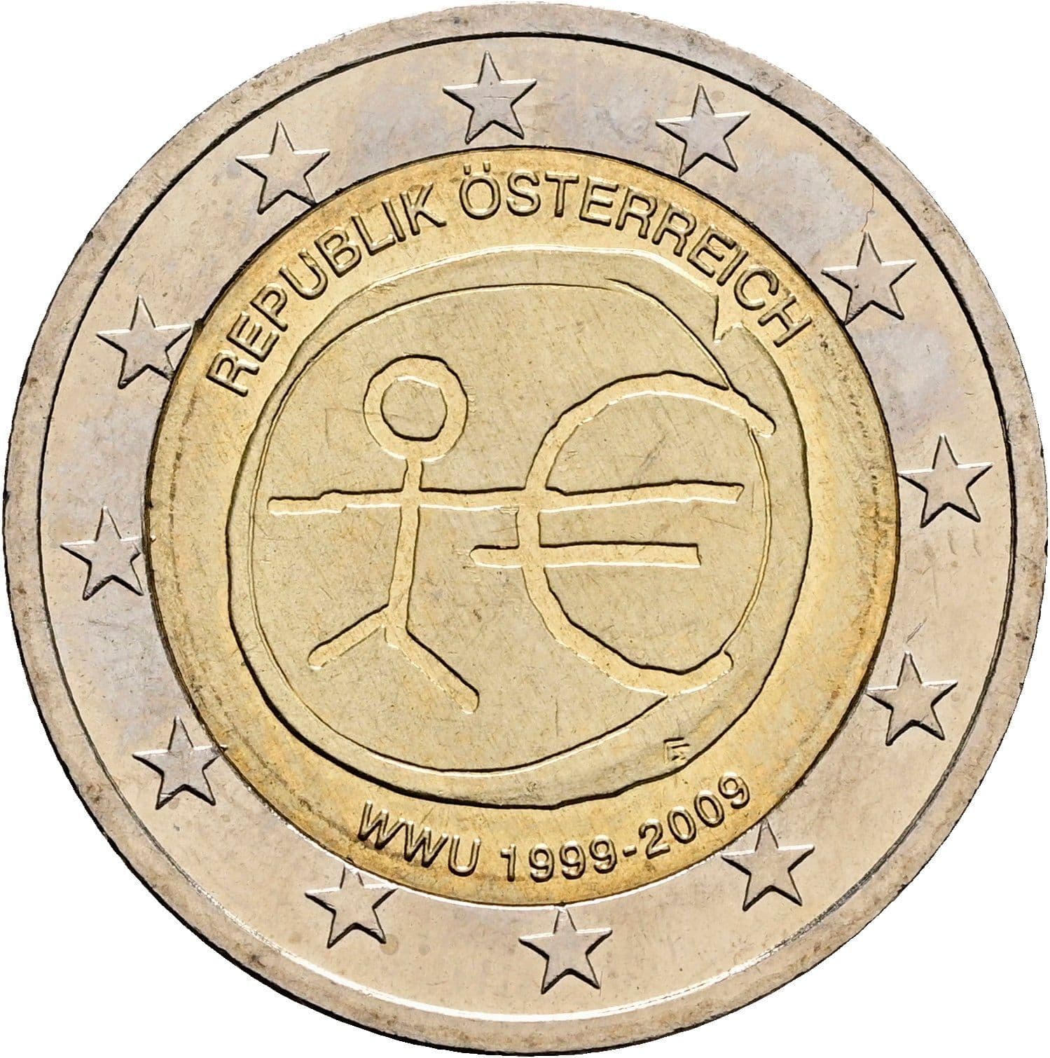 2 Euro 2009 – Rückseite