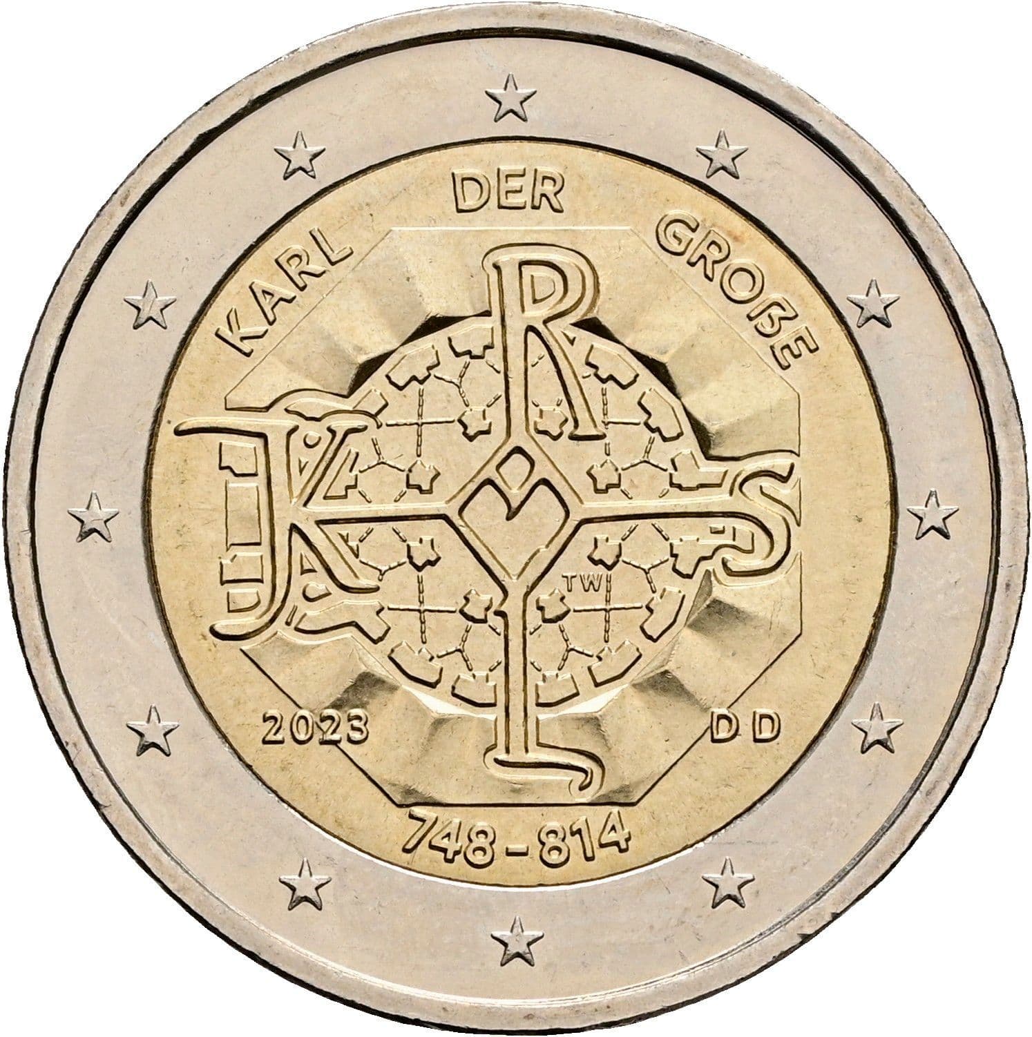 2 Euro 2023 D – Rückseite
