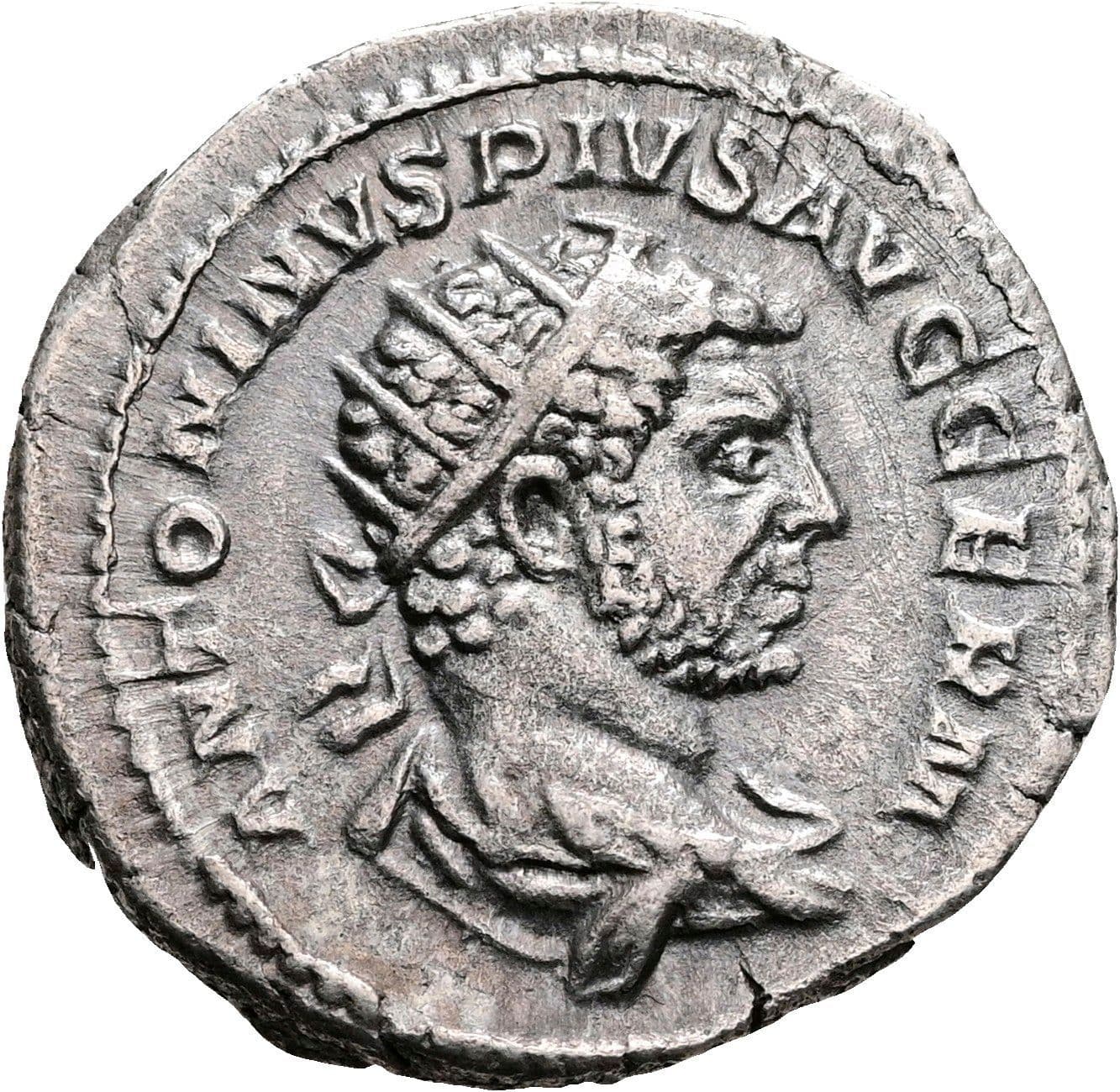 Antoninian Caracalla 197-217 AC Rom 217 AC – Vorderseite