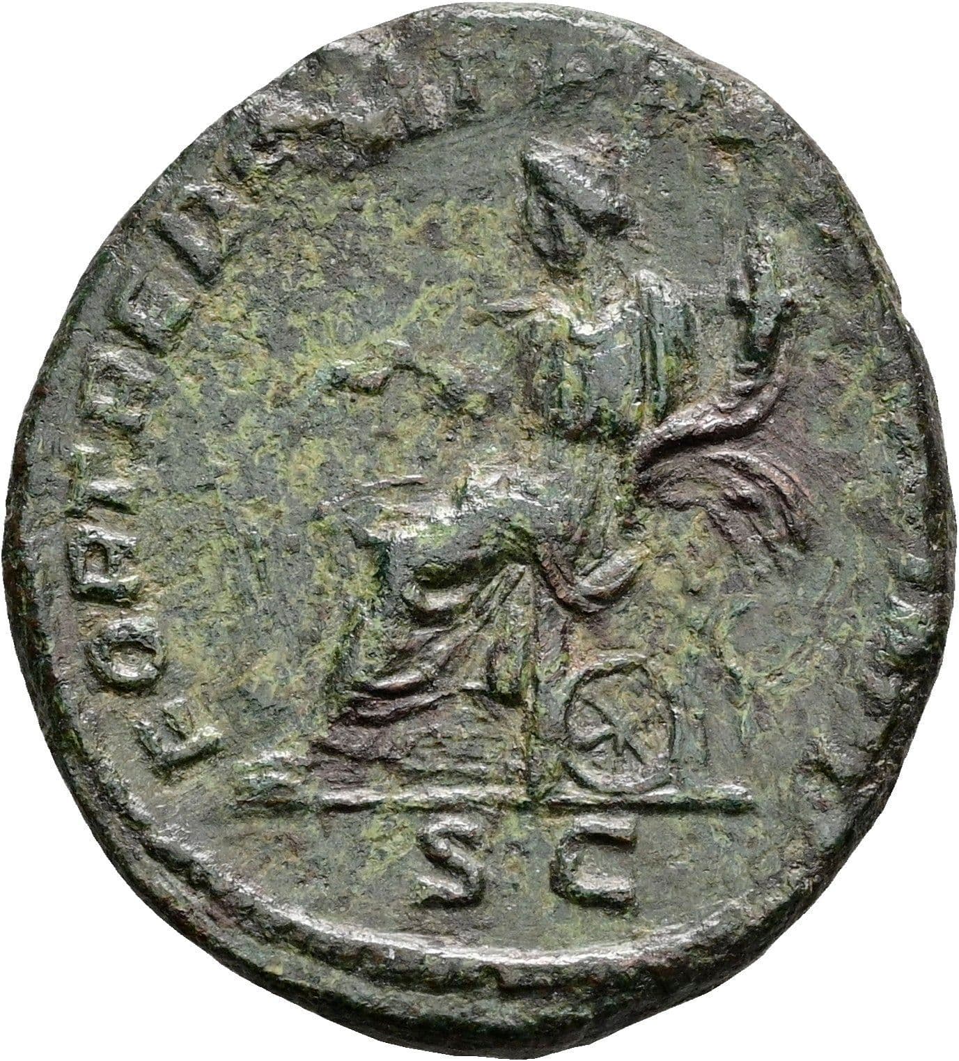 As Septimius Severus 193-211 AC Rom 211 AC – Rückseite