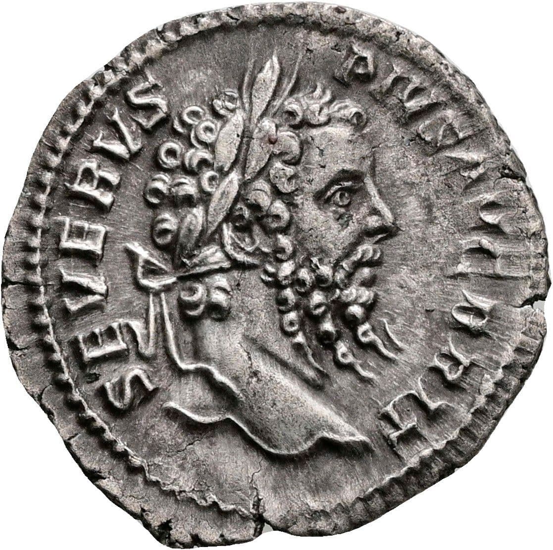 Denar Septimius Severus 193-211 AC Rom 210 AC – Vorderseite