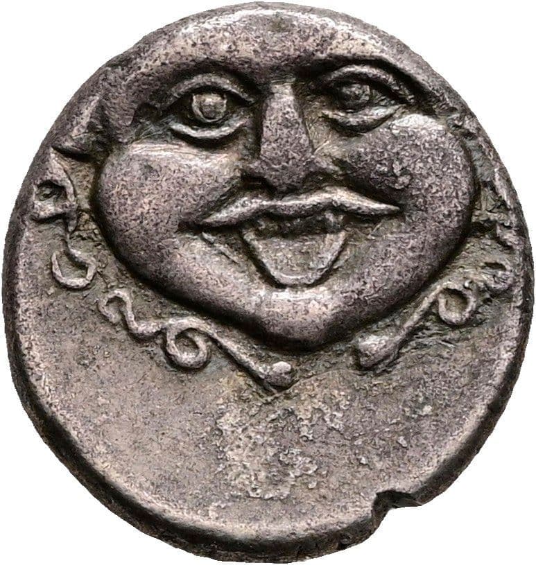 Hemidrachme ca. 400 BC – Vorderseite