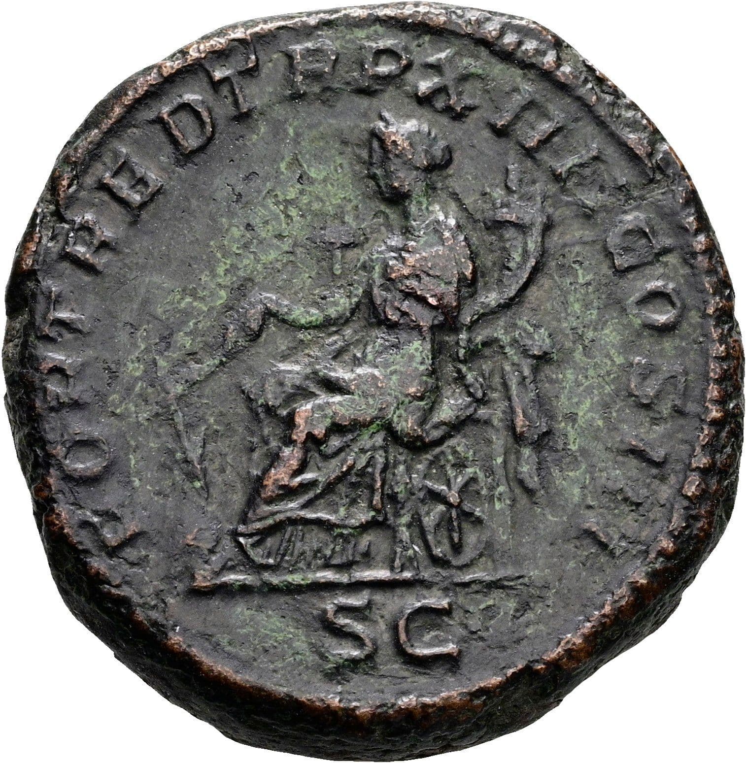 As Caracalla 197-217 AC Rom 211 AC – Rückseite