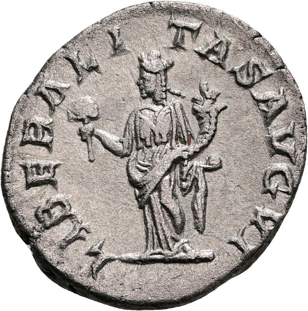 Denar Septimius Severus 193-211 AC Rom 201 AC – Rückseite