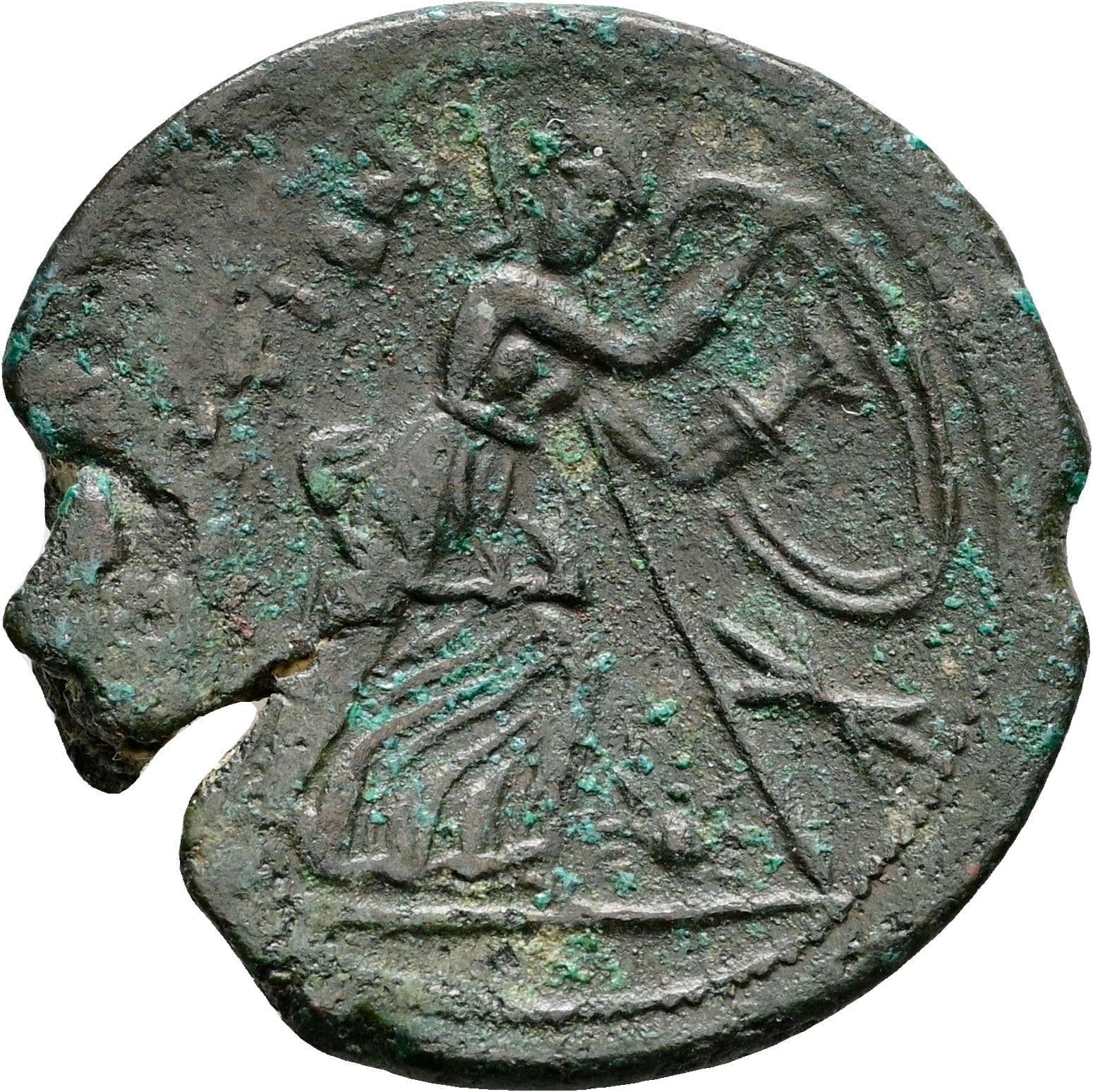 AE Didrachme Bruttium, Bretti ca. 211-208 BC – Rückseite