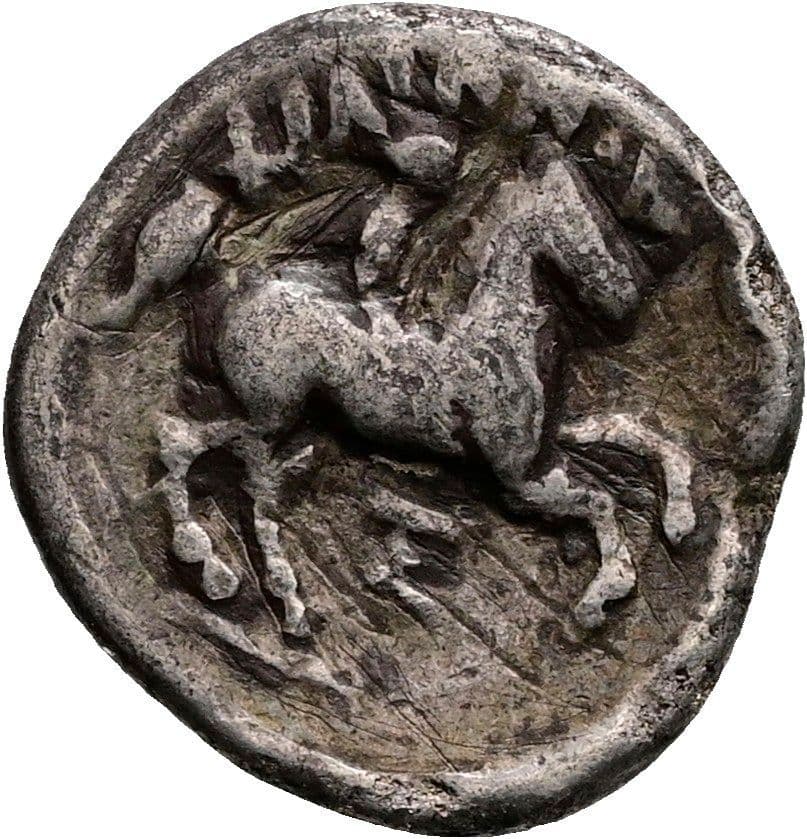Hemidrachme ca. 349-336 BC – Rückseite