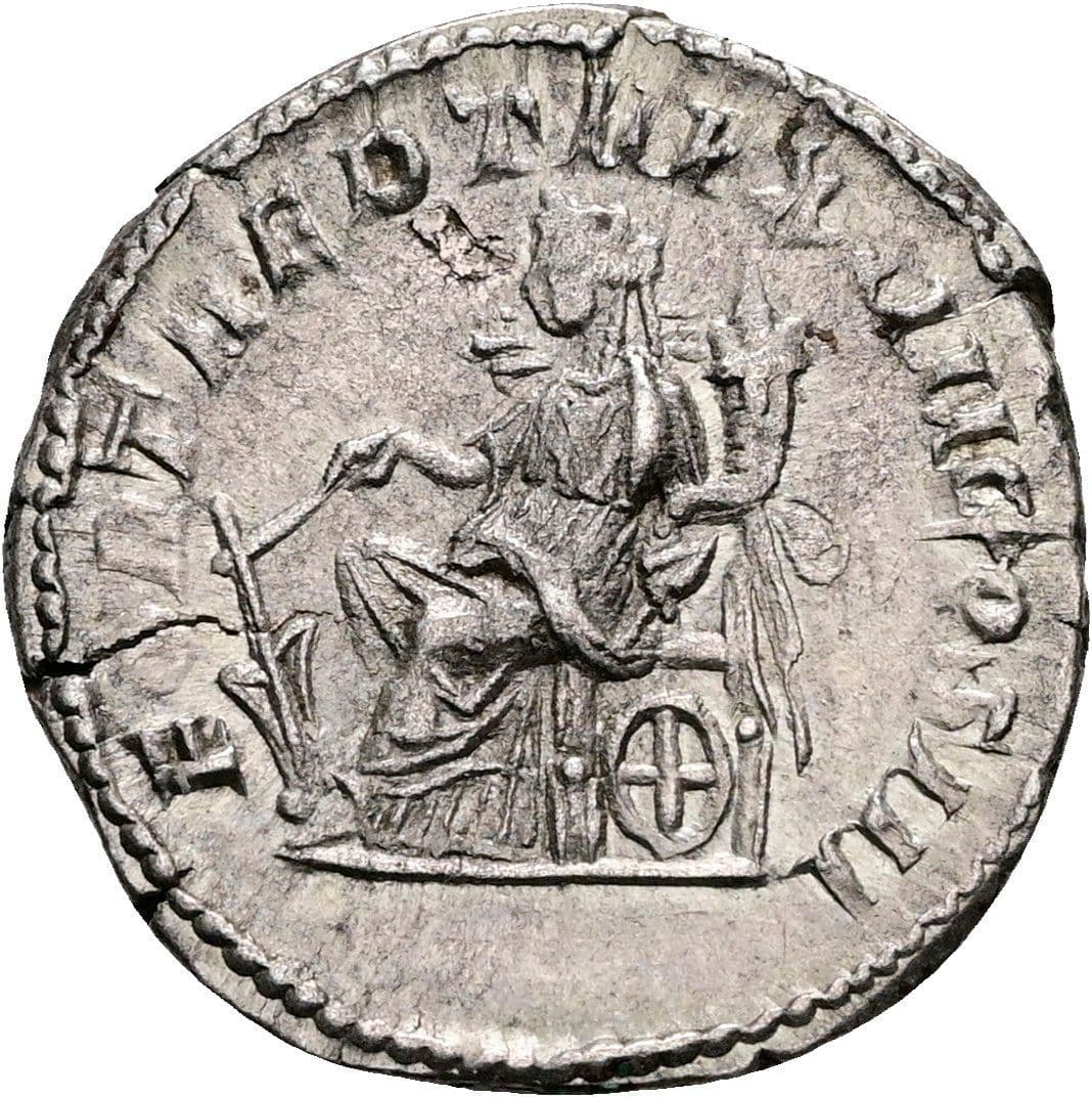 Denar Caracalla 197-217 AC Rom 211 AC – Rückseite