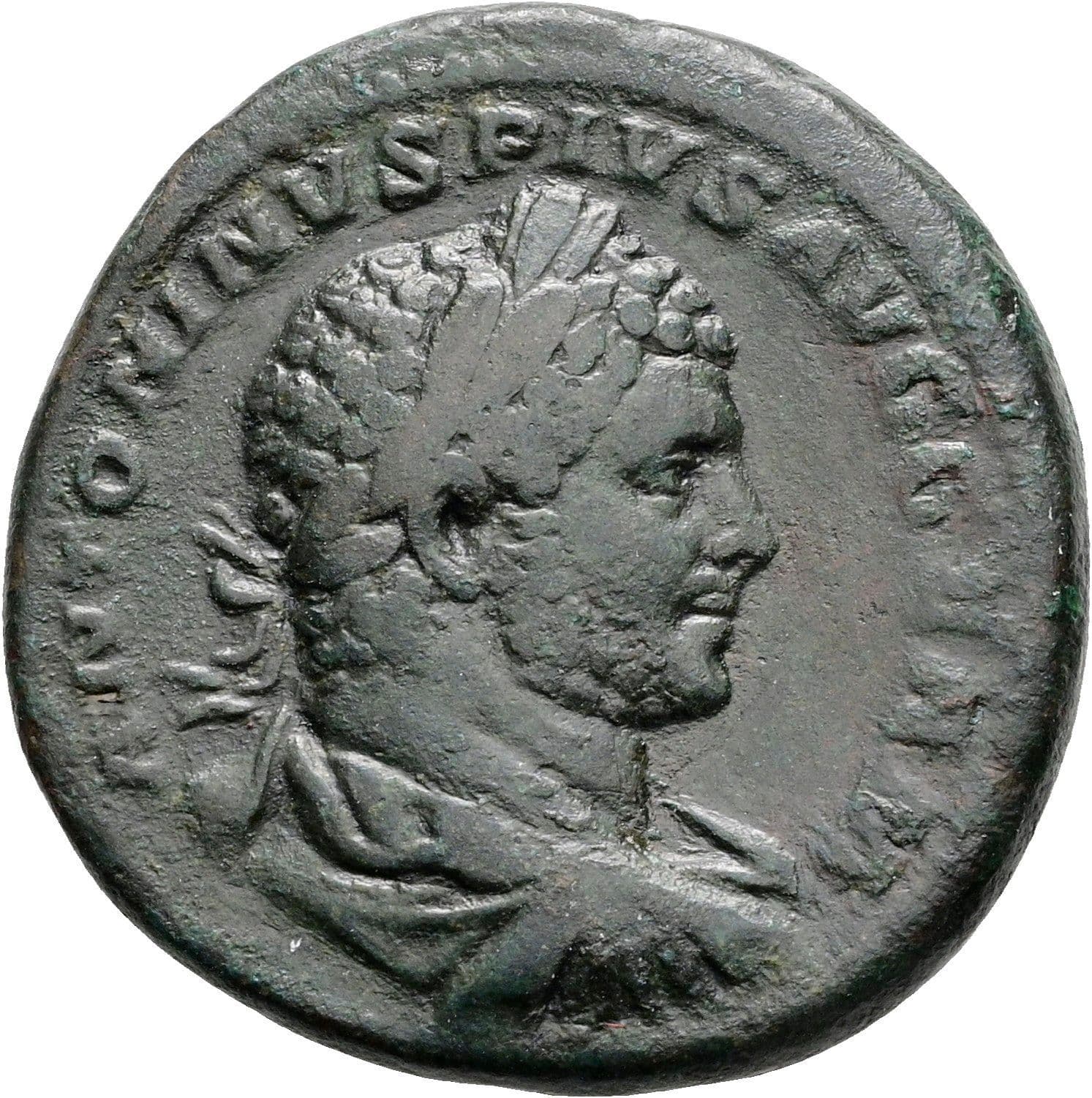 As Caracalla 197-217 AC Rom 215 AC – Vorderseite
