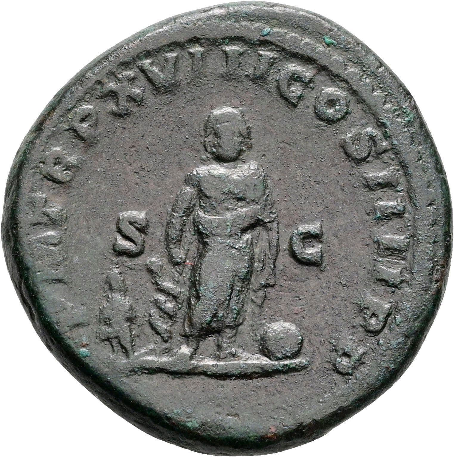 As Caracalla 197-217 AC Rom 215 AC – Rückseite