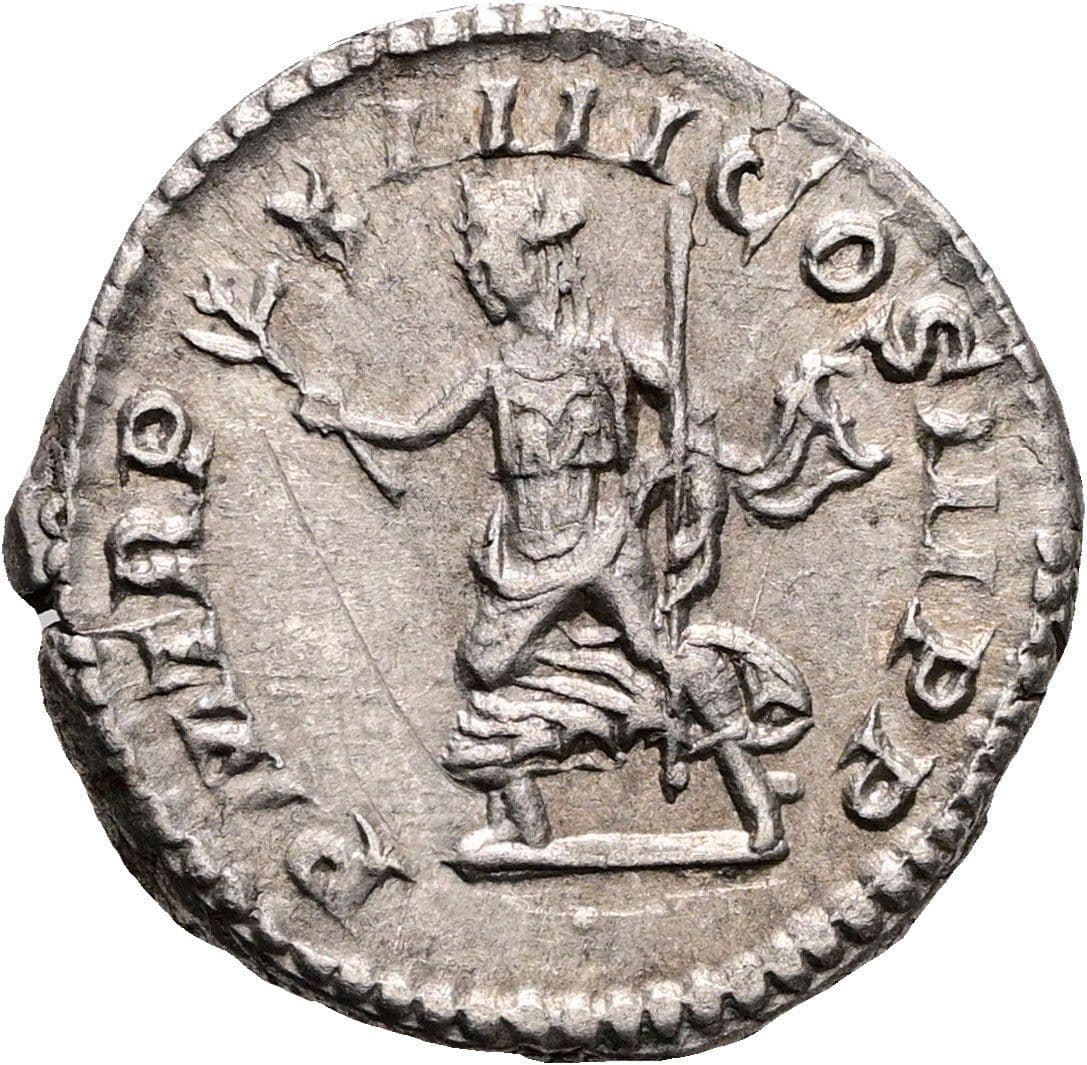 Denar Caracalla 197-217 AC Rom 211 AC – Rückseite