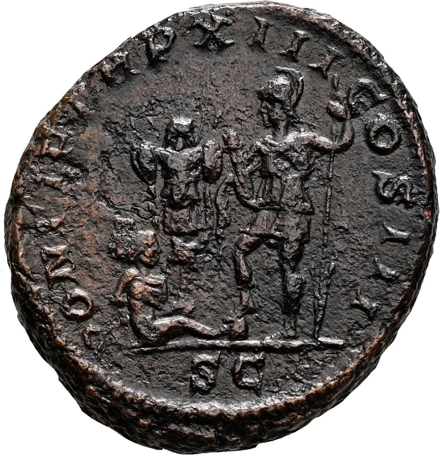As Caracalla 197-217 AC Rom 210 AC – Rückseite