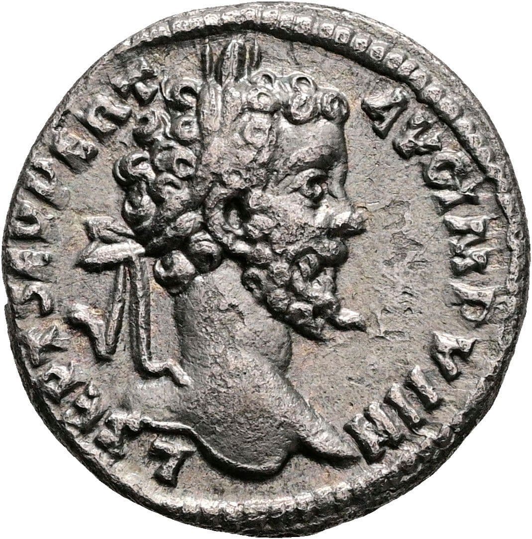 Denar Septimius Severus 193-211 AC Laodicea 197 AC – Vorderseite