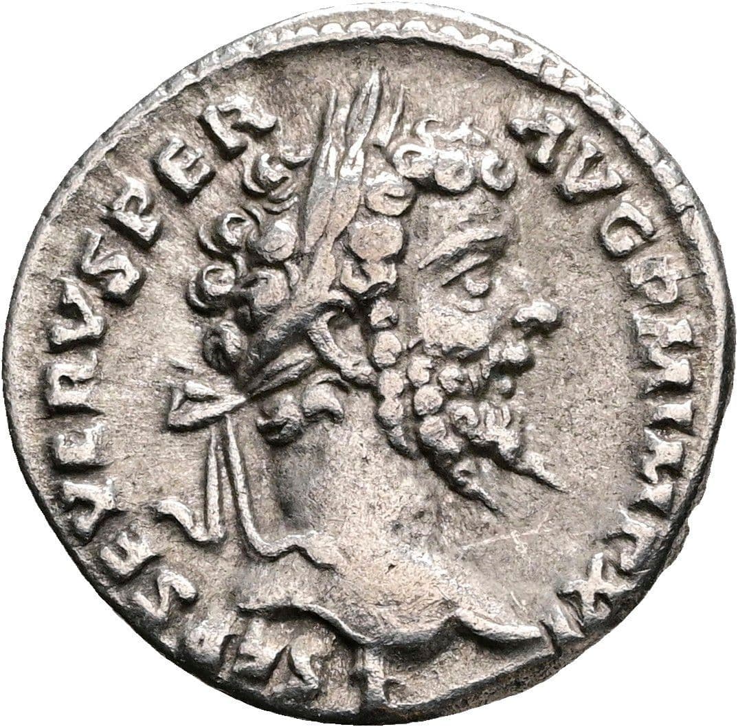 Denar Septimius Severus 193-211 AC Laodicea 198 AC – Vorderseite