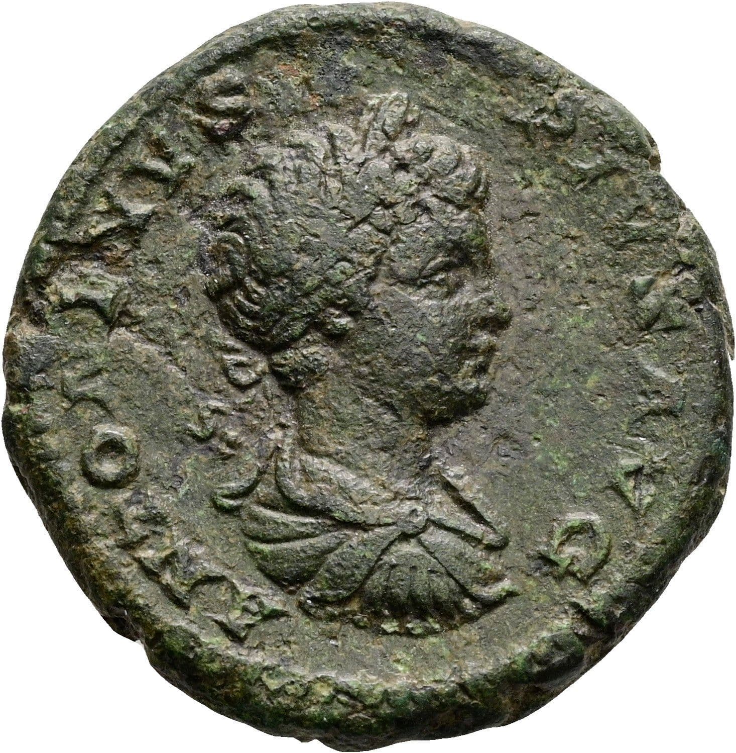 As Caracalla 197-217 AC Rom 202-203 AC – Vorderseite