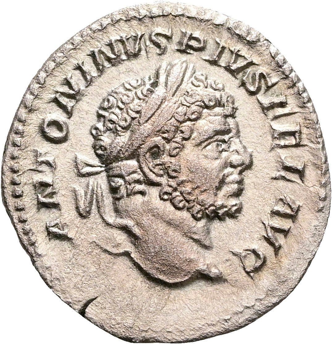 Denar Caracalla 197-217 AC Rom 213 AC – Vorderseite