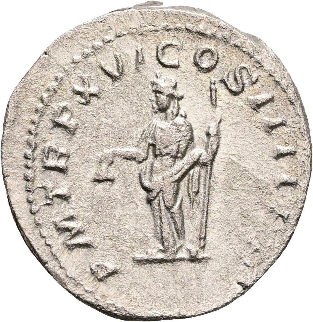 Denar Caracalla 197-217 AC Rom 213 AC – Rückseite