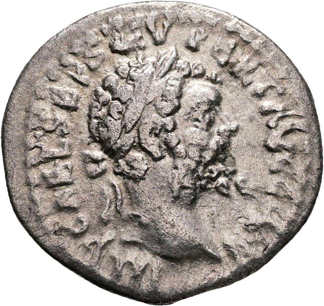 Denar Septimius Severus 193-211 AC 194/195 – Vorderseite