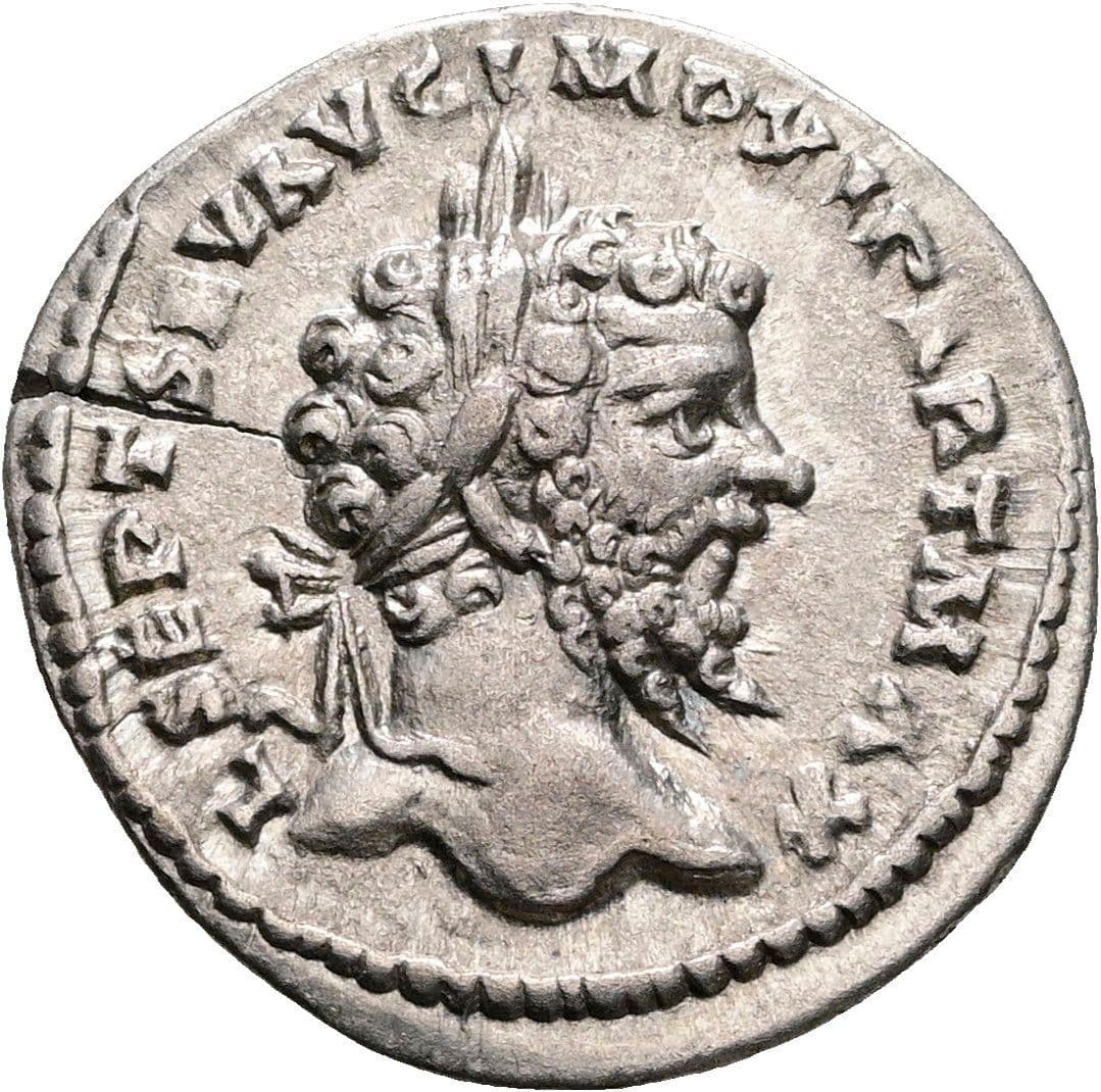 Denar Septimius Severus 193-211 AC Laodicea 198 AC – Vorderseite